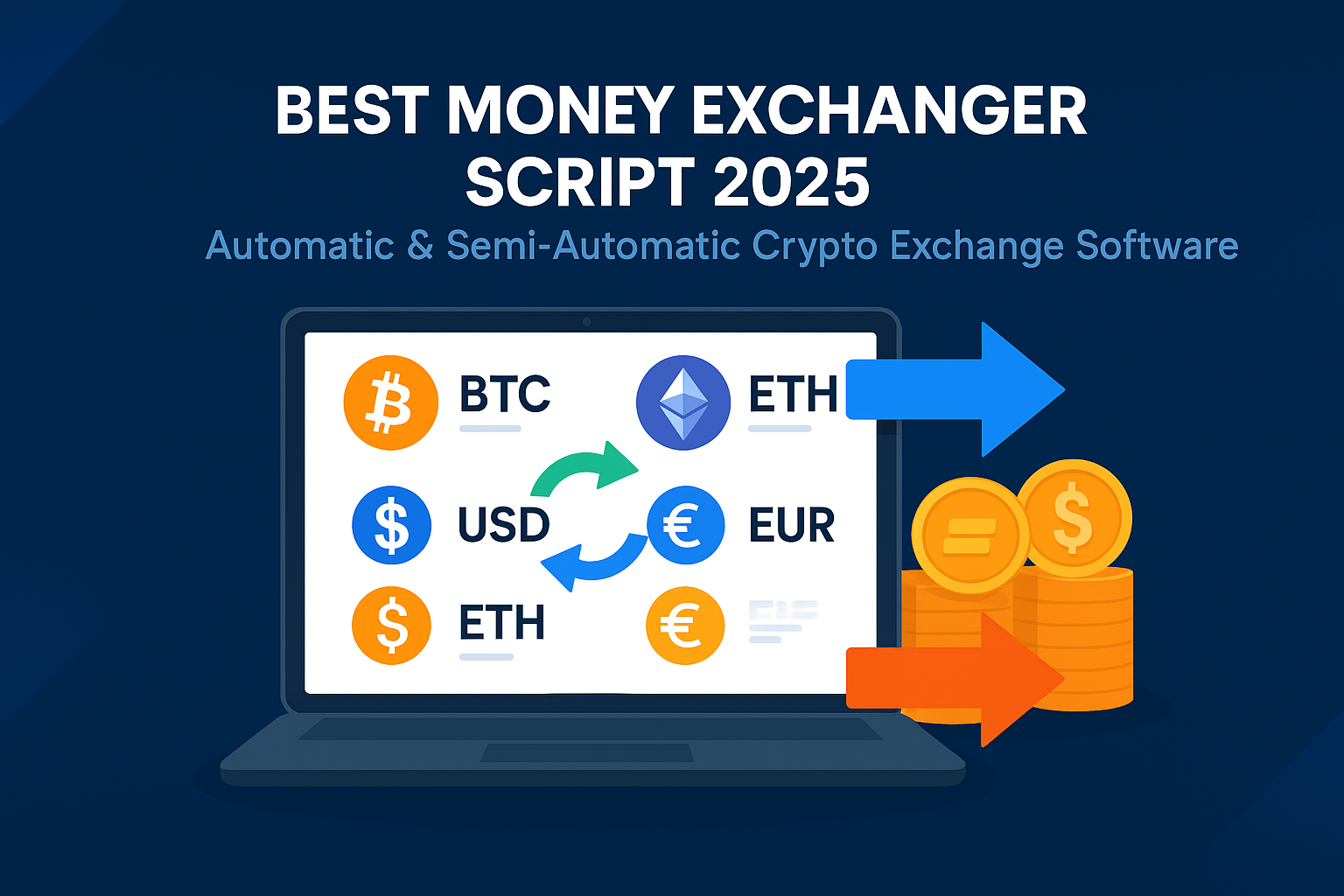 Best Money Exchanger Script 2025 – Automatic & Semi-Automatic Crypto Exchange Software