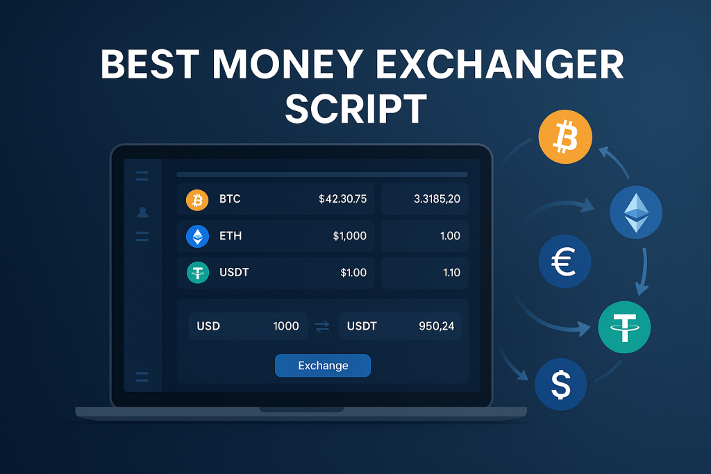 Best Money Exchanger Script Dashboard 2025 – Automatic & Semi-Automatic Crypto Exchange Software