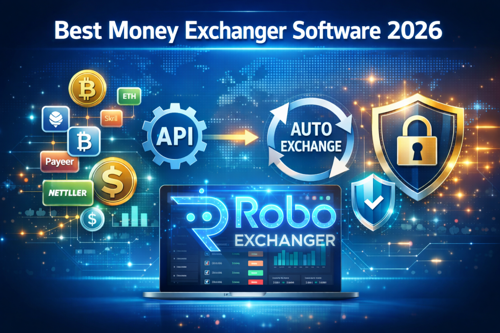 Automated and Secure Money Exchanger Software 2026 by RoboExchanger