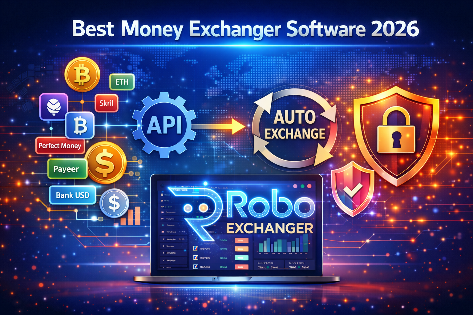 Automated and Secure Money Exchanger Software 2026 by RoboExchanger