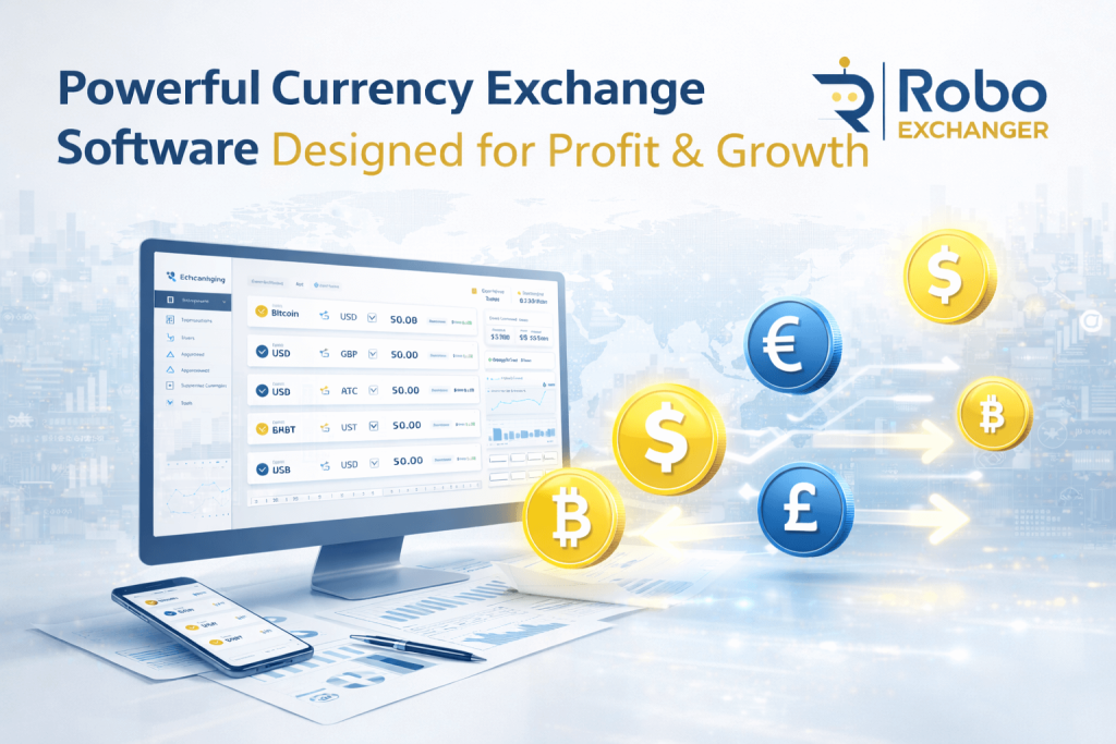 Powerful currency exchange software with automatic and crypto support