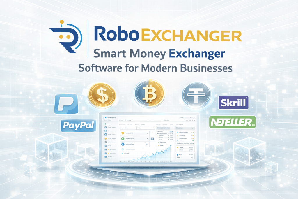 RoboExchanger smart money exchange software interface