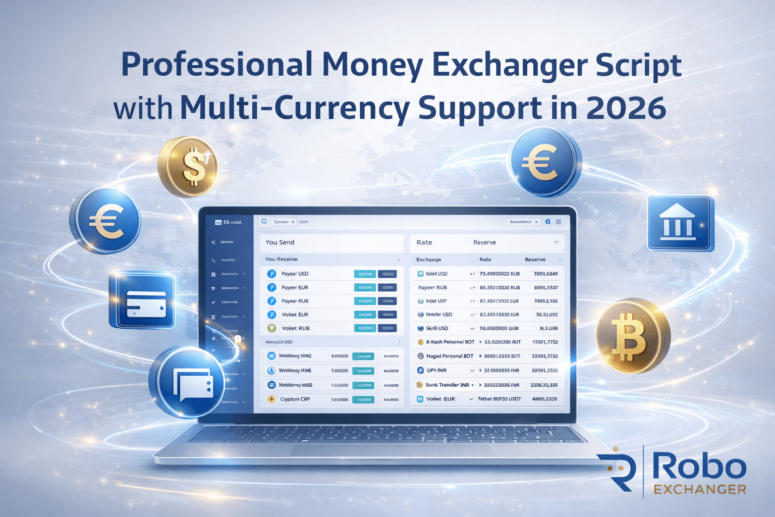 Professional Money Exchanger Script