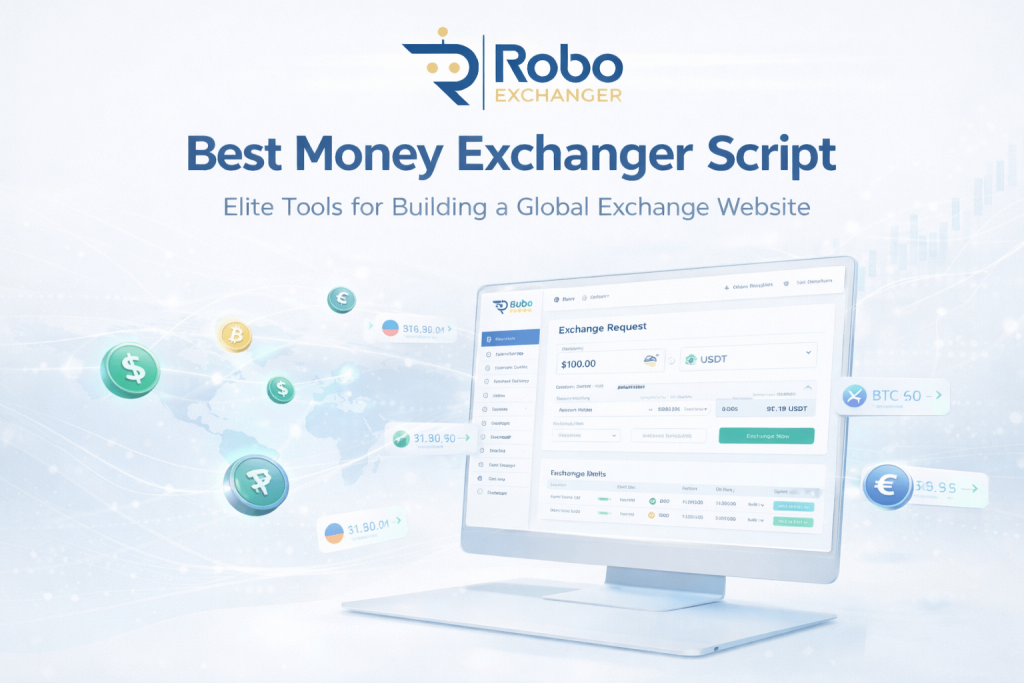 Best money exchanger script dashboard – RoboExchanger automatic currency exchange platform