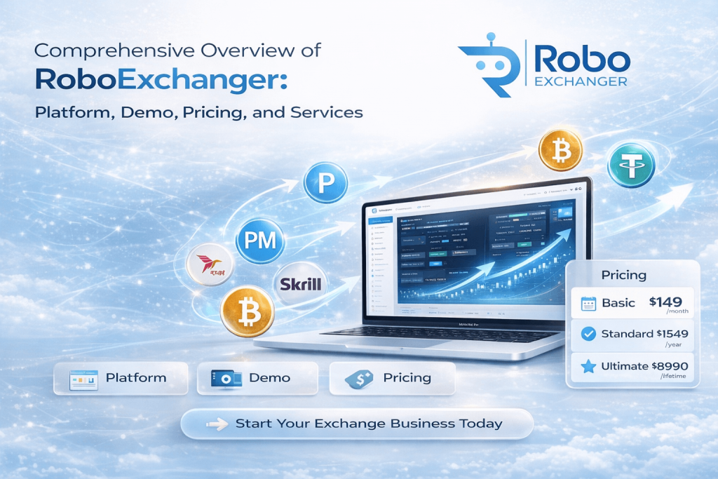 RoboExchanger automated exchange dashboard
