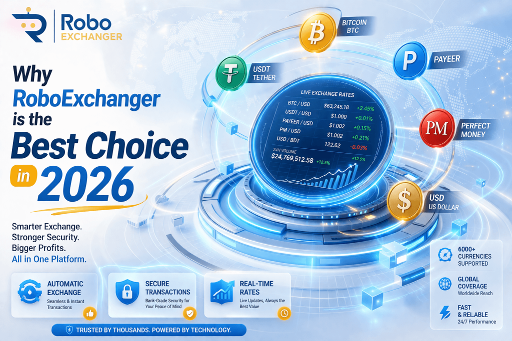 Start exchange business with RoboExchanger Money Exchanger Script